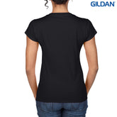 64V00L Gildan Softstyle Ladies' V-Neck T-Shirt